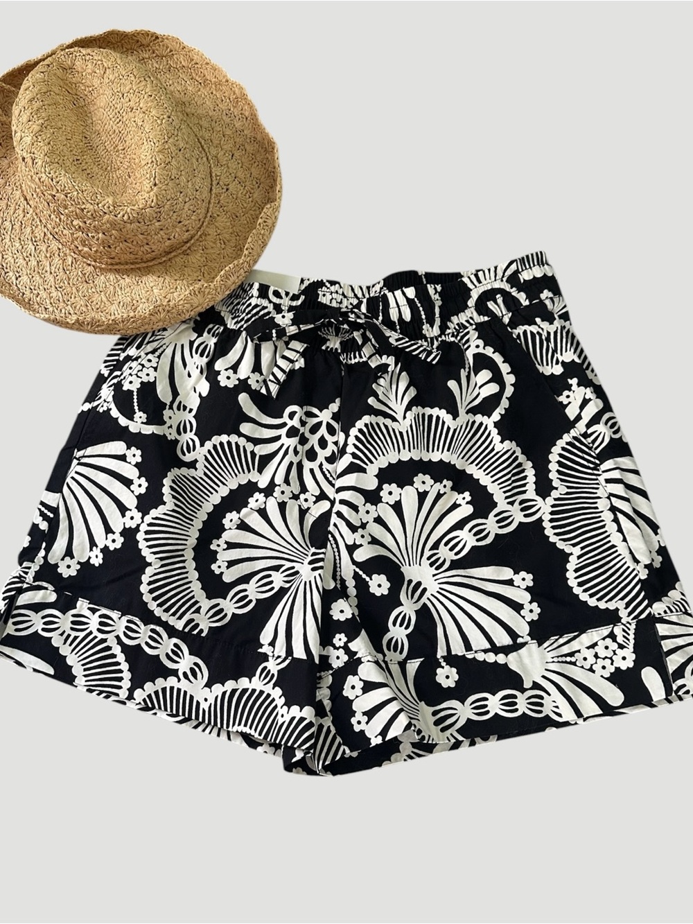 🌴 🆕 Banana Republic Factory Mid-Rise Shorts 5” Inseam. 100% Cotton. Size S. NWT